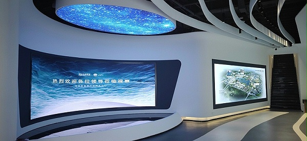 中核新能源科技研发中心弧形高清LED显示屏项目