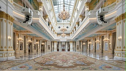 鹰皇科技完美交付LAC路易艺术城堡舞台灯光音响及智能灯控系统工程