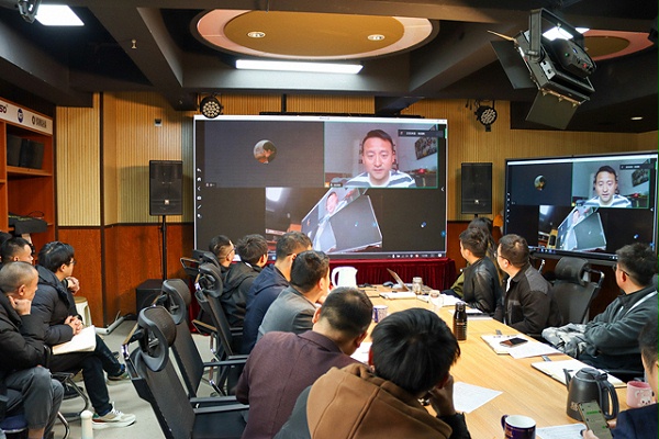 成都鹰皇科技召开2024新春开工会议暨2023年度总结大会
