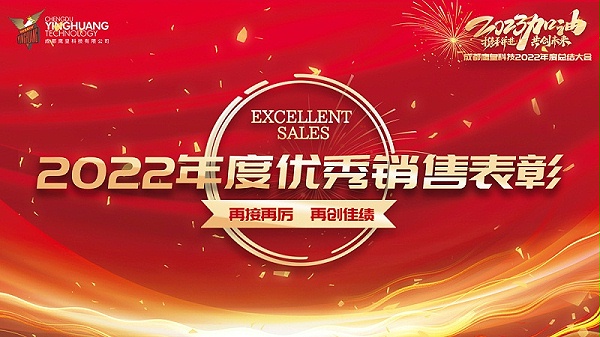 成都鹰皇科技2022年度总结大会