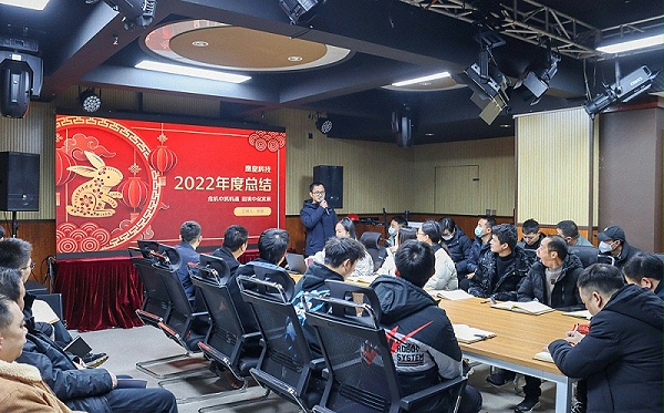 成都鹰皇科技2022年度总结大会