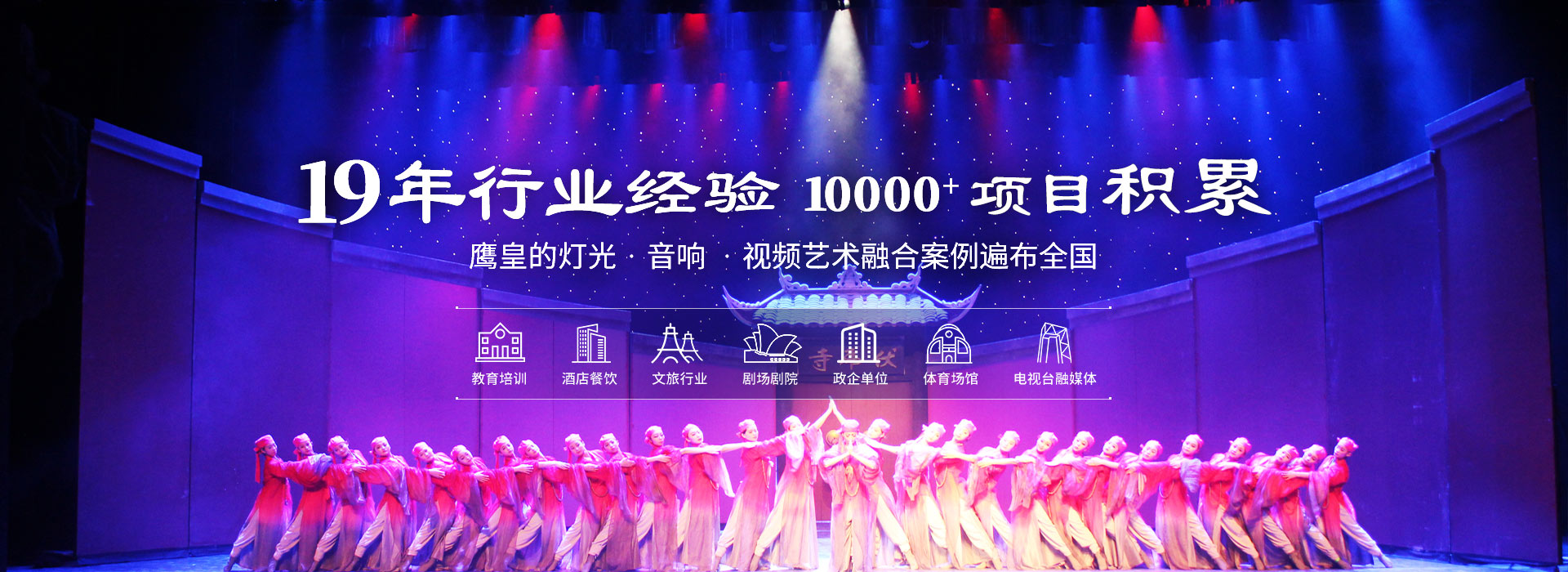 鹰皇科技19年行业经验，10000+项目积累