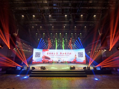 成都市少城剧场灯光音响LED屏应用案例-【鹰皇科技】