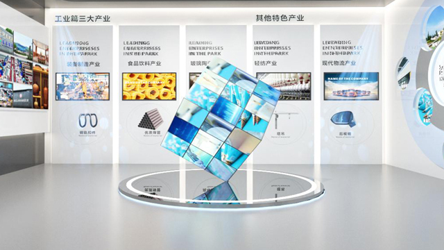 隆昌市城市展厅LED魔方屏工程纪实